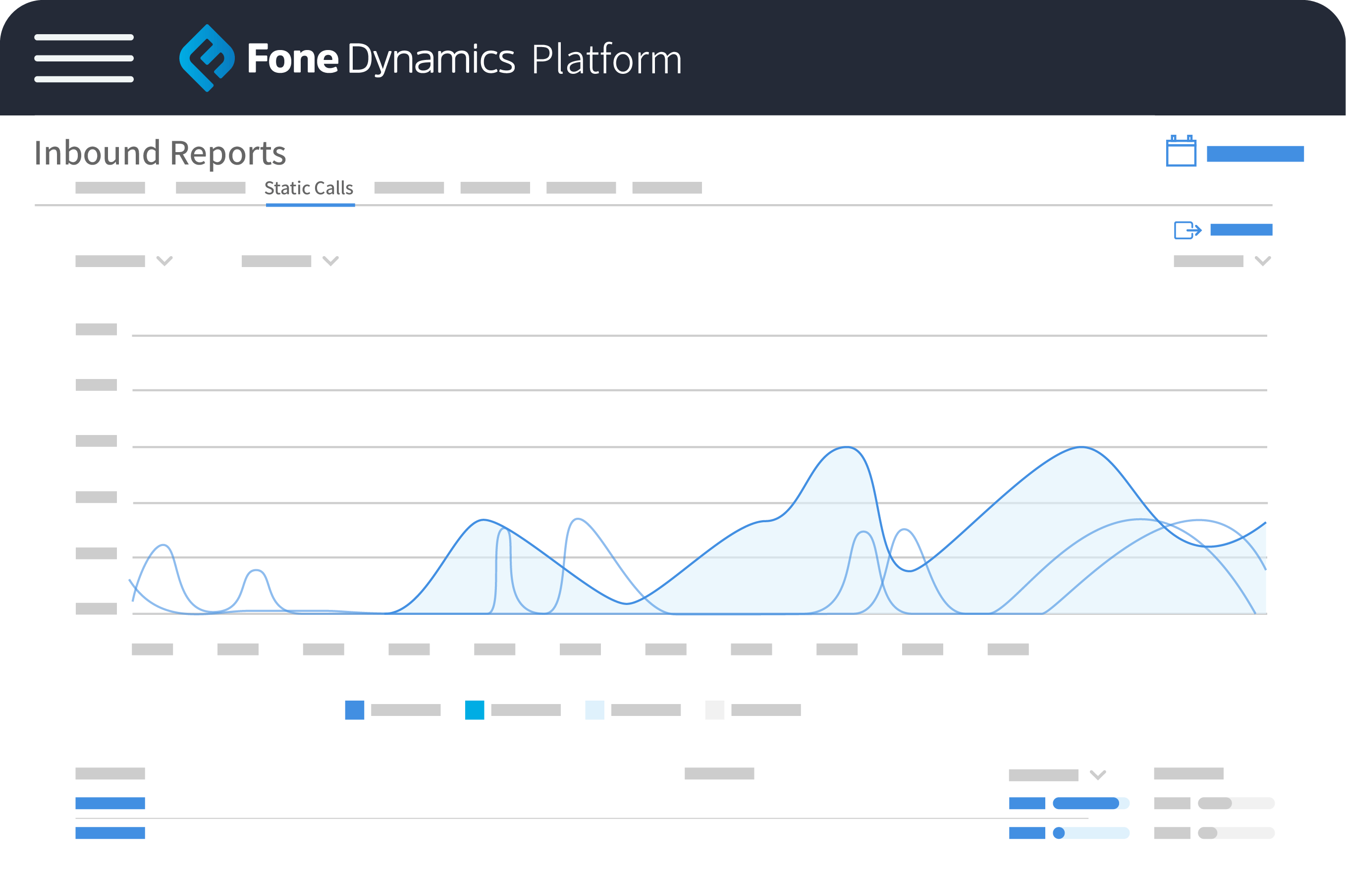 An illustration of a reporting dashboard